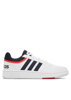 adidas Sneakersy Hoops 3.0 Low Classic Vintage Shoes GY5427 Biały ze sklepu MODIVO w kategorii Buty sportowe męskie - zdjęcie 181073733