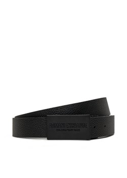 Armani Exchange Pasek Męski XM000289 Czarny ze sklepu MODIVO w kategorii Paski męskie - zdjęcie 181073801