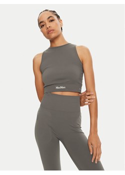 Max Mara Leisure Top Urago 2426366208 Brązowy Slim Fit ze sklepu MODIVO w kategorii Bluzki damskie - zdjęcie 181073913