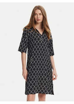 Max Mara Beachwear Sukienka codzienna Aidone 2516621079 Czarny Relaxed Fit - id: 0000304884030 - marki Max Mara - 181073941 Max Mara Beachwear Sukienka codzienna Aidone 2516621079 Czarny Relaxed Fit ze sklepu MODIVO w kategorii Sukienki - zdjęcie 181073941