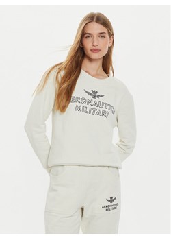 Aeronautica Militare Bluza 242FE1971DF567 Écru Regular Fit ze sklepu MODIVO w kategorii Bluzy damskie - zdjęcie 181073960