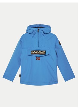 Napapijri Kurtka anorak Rainforest Sum 4 NP0A4GGD S Niebieski Regular Fit ze sklepu MODIVO w kategorii Kurtki chłopięce - zdjęcie 181073980