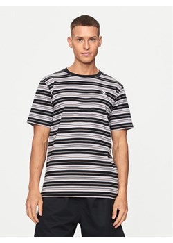 Converse T-Shirt M Loose Fit Striped Tee 10027159-A01 Czarny Loose Fit ze sklepu MODIVO w kategorii T-shirty męskie - zdjęcie 181073982