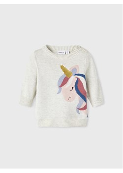 NAME IT Sweter 13211981 Szary Regular Fit ze sklepu MODIVO w kategorii Bluzy i swetry - zdjęcie 181074012