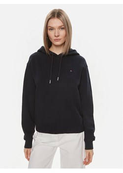 Tommy Hilfiger Bluza Flag WW0WW41245 Granatowy Regular Fit ze sklepu MODIVO w kategorii Bluzy damskie - zdjęcie 181074053