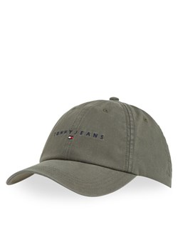 Tommy Jeans Czapka z daszkiem Tjm Linear Washed Cap AM0AM13355 Zielony ze sklepu MODIVO w kategorii Czapki z daszkiem męskie - zdjęcie 181074064