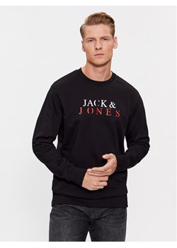 Jack&Jones Bluza 12244404 Czarny Standard Fit ze sklepu MODIVO w kategorii Bluzy męskie - zdjęcie 181074182