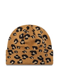 New Era Czapka z daszkiem Wmns Wide Leo Beani 60565280 Beżowy ze sklepu MODIVO w kategorii Czapki zimowe damskie - zdjęcie 181074211