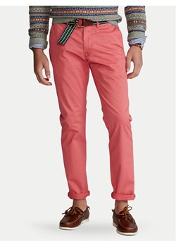 Polo Ralph Lauren Chinosy 710704176005 Różowy Slim Fit ze sklepu MODIVO w kategorii Spodnie męskie - zdjęcie 181074243