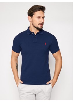 Polo Ralph Lauren Polo Core Replen 710795080 Granatowy Slim Fit ze sklepu MODIVO w kategorii T-shirty męskie - zdjęcie 181074303