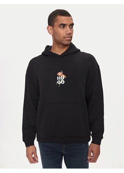 Hugo Bluza Diblossomy 50517408 Czarny Oversize ze sklepu MODIVO w kategorii Bluzy męskie - zdjęcie 181074313