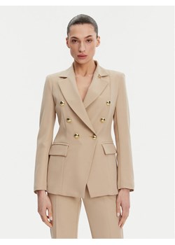 Maryley Marynarka 25EB139/43PG Beżowy Regular Fit ze sklepu MODIVO w kategorii Marynarki damskie - zdjęcie 181074314