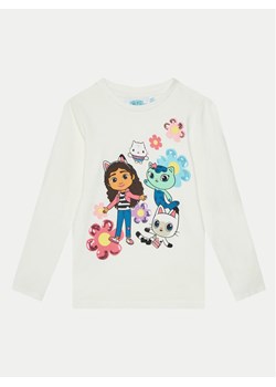 OVS Bluzka 2136006 Écru Regular Fit ze sklepu MODIVO w kategorii Bluzki dziewczęce - zdjęcie 181074353