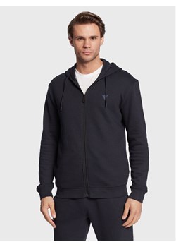 Guess Bluza Aldwin Z2YQ28 K9V31 Granatowy Regular Fit ze sklepu MODIVO w kategorii Bluzy męskie - zdjęcie 181074363