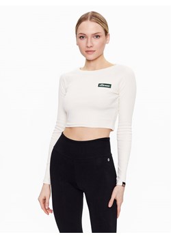 Ellesse Bluzka Linny SGR17947 Beżowy Slim Fit ze sklepu MODIVO w kategorii Bluzki damskie - zdjęcie 181074441