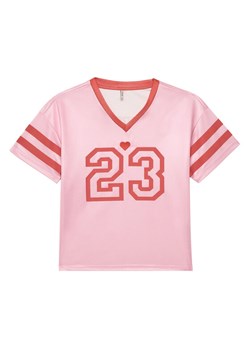 Kids ONLY T-Shirt Lulu 15354971 Różowy Regular Fit ze sklepu MODIVO w kategorii Bluzki dziewczęce - zdjęcie 181074450