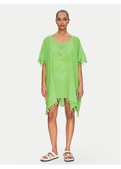 Seafolly Sukienka plażowa Amnesia 52162 Zielony Regular Fit ze sklepu MODIVO w kategorii Odzież plażowa - zdjęcie 181074483