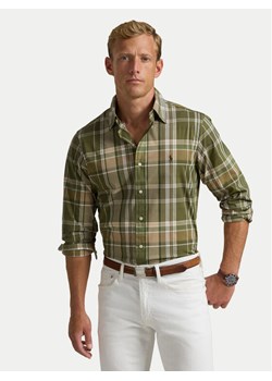 Polo Ralph Lauren Koszula 710960639001 Zielony Custom Fit ze sklepu MODIVO w kategorii Koszule męskie - zdjęcie 181074512