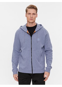 Boss Bluza Zetalky 50508578 Niebieski Regular Fit ze sklepu MODIVO w kategorii Bluzy męskie - zdjęcie 181074524