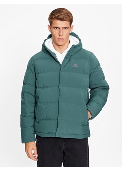 adidas Kurtka puchowa Helionic Down IK3176 Niebieski Regular Fit ze sklepu MODIVO w kategorii Kurtki męskie - zdjęcie 181074630