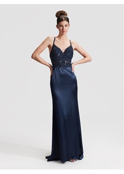 Hey Kyla Sukienka wieczorowa 5AG030HK Granatowy Slim Fit ze sklepu MODIVO w kategorii Sukienki - zdjęcie 181074670