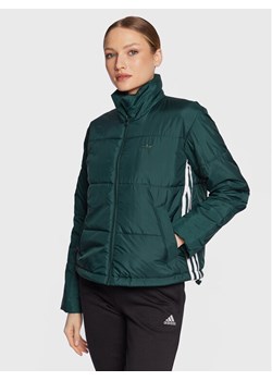 adidas Kurtka przejściowa HK5254 Zielony Loose Fit ze sklepu MODIVO w kategorii Kurtki damskie - zdjęcie 181074684