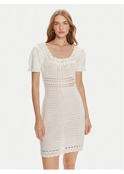 Gina Tricot Sukienka letnia 22257 Biały Slim Fit ze sklepu MODIVO w kategorii Sukienki - zdjęcie 181074931