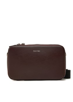 Calvin Klein Saszetka Ck Sleek Camera Bag K50K512750 Brązowy ze sklepu MODIVO w kategorii Torby męskie - zdjęcie 181075061