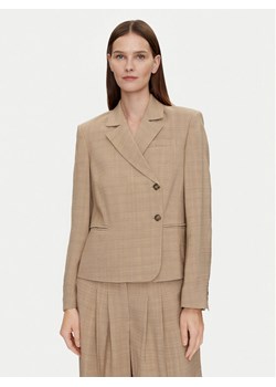 Herskind Marynarka Pli 5123110 Beżowy Regular Fit ze sklepu MODIVO w kategorii Marynarki damskie - zdjęcie 181075090