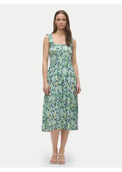 Vero Moda Sukienka letnia Menny 10282481 Zielony Regular Fit - id: 0000303612870 - marki Vero Moda - 181075111 Vero Moda Sukienka letnia Menny 10282481 Zielony Regular Fit ze sklepu MODIVO w kategorii Sukienki - zdjęcie 181075111