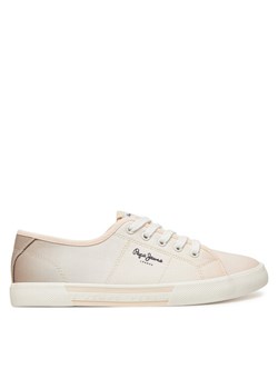 Pepe Jeans Tenisówki Brady Colors W PLS31600 Różowy ze sklepu MODIVO w kategorii Trampki damskie - zdjęcie 181075131