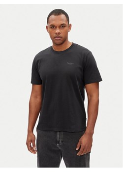 Pepe Jeans T-Shirt Jacko PM508664 Czarny Regular Fit ze sklepu MODIVO w kategorii T-shirty męskie - zdjęcie 181075372