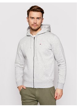 Tommy Jeans Bluza DM0DM09592 Szary Regular Fit ze sklepu MODIVO w kategorii Bluzy męskie - zdjęcie 181075402