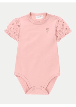 Coccodrillo Body dziecięce WC4112203GPN Różowy ze sklepu MODIVO w kategorii Body niemowlęce - zdjęcie 181075442