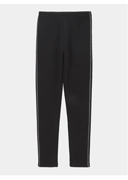 Coccodrillo Legginsy ZC3122601GGK Czarny Slim Fit ze sklepu MODIVO w kategorii Spodnie dziewczęce - zdjęcie 181075444