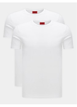 Hugo Komplet 2 t-shirtów Round 50325440 Biały Regular Fit ze sklepu MODIVO w kategorii T-shirty męskie - zdjęcie 181075573