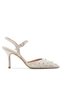 Stuart Weitzman Sandały Bliss 85 Pump SI822 Biały - id: 0000304381867 - marki Stuart Weitzman - 181075632 Stuart Weitzman Sandały Bliss 85 Pump SI822 Biały ze sklepu MODIVO w kategorii Sandały damskie - zdjęcie 181075632