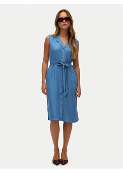 Vero Moda Sukienka letnia Bree 10304888 Niebieski Regular Fit ze sklepu MODIVO w kategorii Sukienki - zdjęcie 181075684