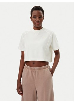 Reebok T-Shirt 100214091 036-90-02 Écru Regular Fit ze sklepu MODIVO w kategorii Bluzki damskie - zdjęcie 181075712