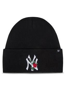 47 Brand Czapka New York Yankees Thorn B-THRNK17ACE Czarny ze sklepu MODIVO w kategorii Czapki zimowe damskie - zdjęcie 181075780
