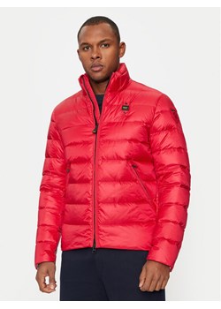 Blauer Kurtka puchowa 24WBLUC03024 Czerwony Regular Fit ze sklepu MODIVO w kategorii Kurtki męskie - zdjęcie 181075793
