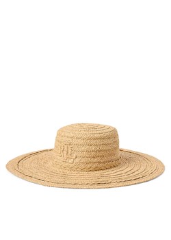 LAUREN RALPH LAUREN Kapelusz 454972586001 Beżowy - id: 3616853195403 - marki Ralph Lauren - 181075894 LAUREN RALPH LAUREN Kapelusz 454972586001 Beżowy ze sklepu MODIVO w kategorii Kapelusze damskie - zdjęcie 181075894