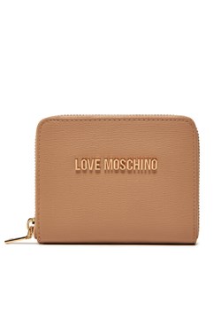 LOVE MOSCHINO Mały Portfel Damski JC5702PP1MLD0105 Beżowy ze sklepu MODIVO w kategorii Portfele damskie - zdjęcie 181075951