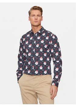 Only & Sons Koszula 22031026 Granatowy Slim Fit ze sklepu MODIVO w kategorii Koszule męskie - zdjęcie 181075980