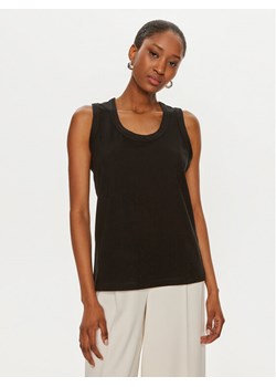 United Colors Of Benetton Top 34G7DH00W Czarny Regular Fit ze sklepu MODIVO w kategorii Bluzki damskie - zdjęcie 181075991