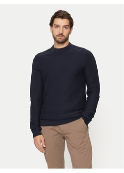 Selected Homme Sweter Tion 16095640 Granatowy Regular Fit - id: 0000304685071 - marki Selected Homme - 181076031 Selected Homme Sweter Tion 16095640 Granatowy Regular Fit ze sklepu MODIVO w kategorii Swetry męskie - zdjęcie 181076031
