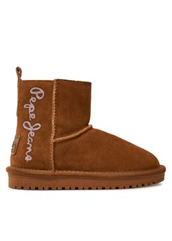 Pepe Jeans Śniegowce PGS50199 Brązowy ze sklepu MODIVO w kategorii Buty zimowe dziecięce - zdjęcie 181076212