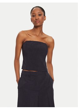 Herskind Top Cosima 5254519 Granatowy Slim Fit ze sklepu MODIVO w kategorii Bluzki damskie - zdjęcie 181076243