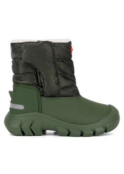 Hunter Śniegowce KFT5001PCT-FXR Khaki ze sklepu MODIVO w kategorii Buty zimowe dziecięce - zdjęcie 181076263