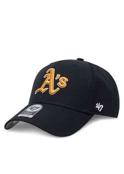 47 Brand Czapka z daszkiem MLB Oakland Athletics '47 MVP B-MVP18WBV Czarny ze sklepu MODIVO w kategorii Czapki z daszkiem męskie - zdjęcie 181076303